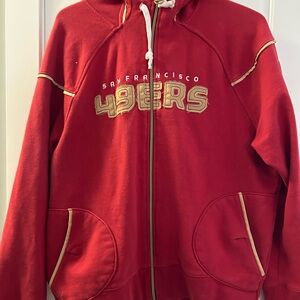 Reebok Women's Red NFL 49rs